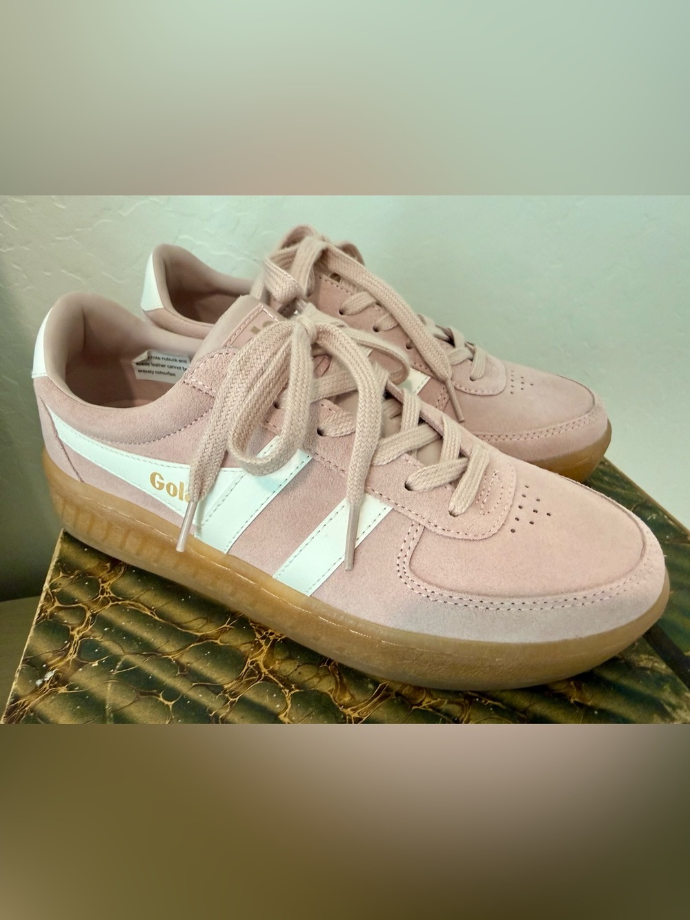 Gola Classics Women's Grandslam Suede Sneakers Size 8